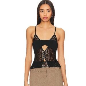 Bec + Bridge Black Breeze Layered Top